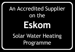 Eskom Accredited Supplier of Solar Water Heating
